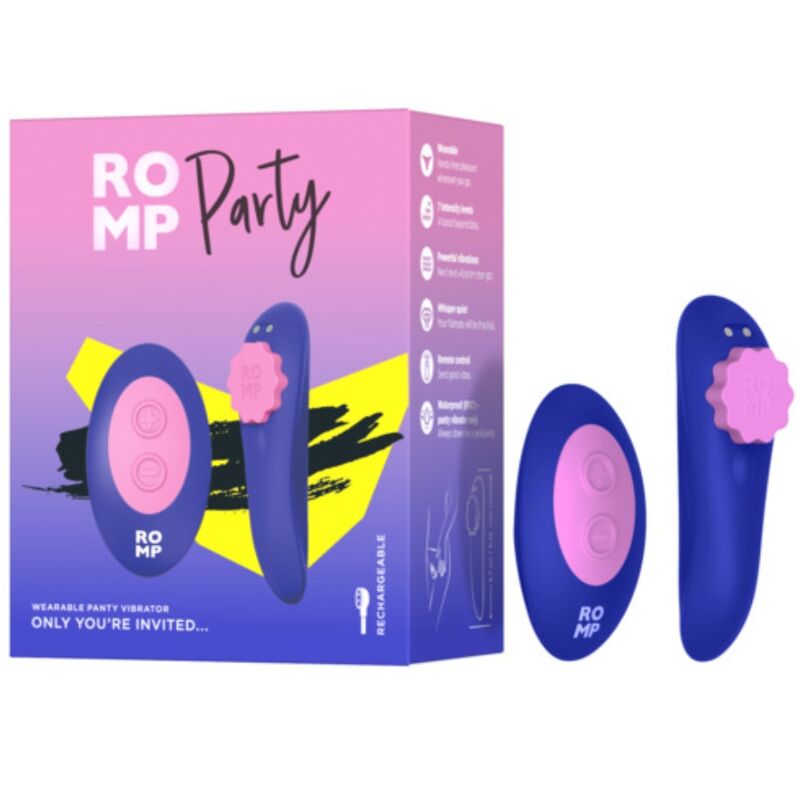 ROMP – Calcinha De Silicone Vibratória Magnética Para Festas Com Controle Remoto - Image 8