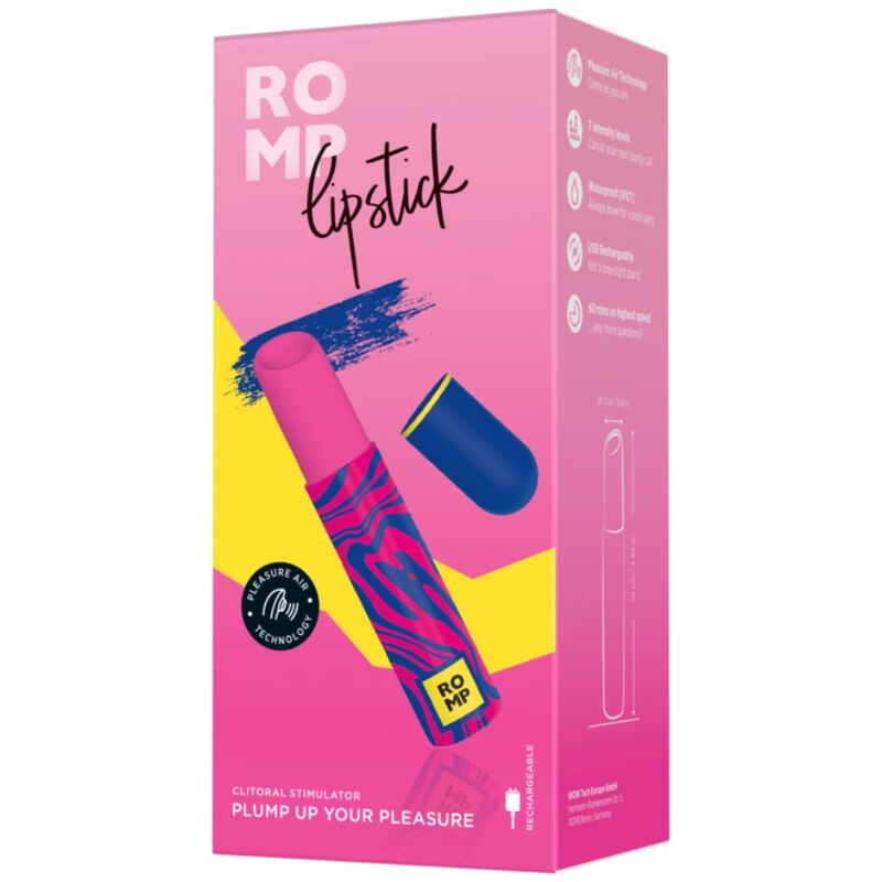 ROMP – Batom Estimulante Clitóris 7 Níveis - Image 7