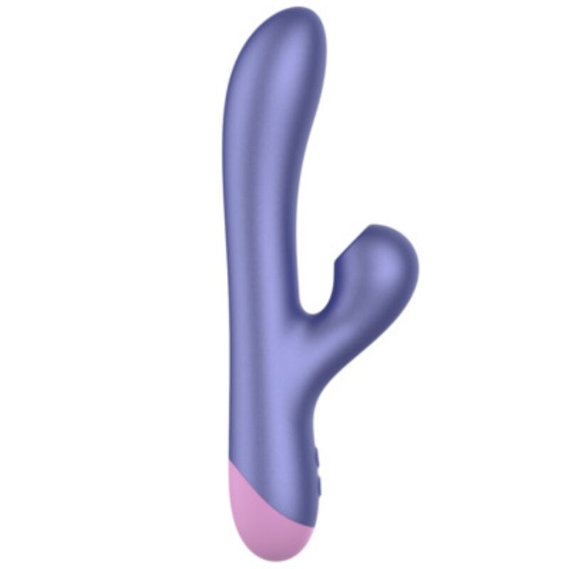 ROMP – Pulse Rabbit Vibrador Duplo Para Ponto G Azul Elétrico - Image 5