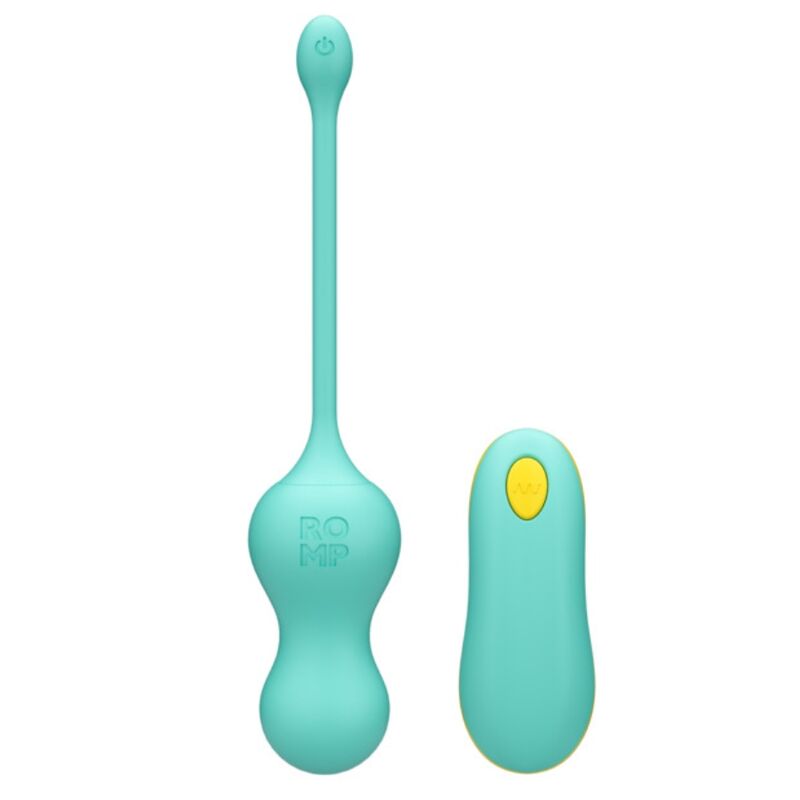 ROMP – Cello Ovo Vibratório Multifuncional Turquesa Com Controle Remoto - Image 2