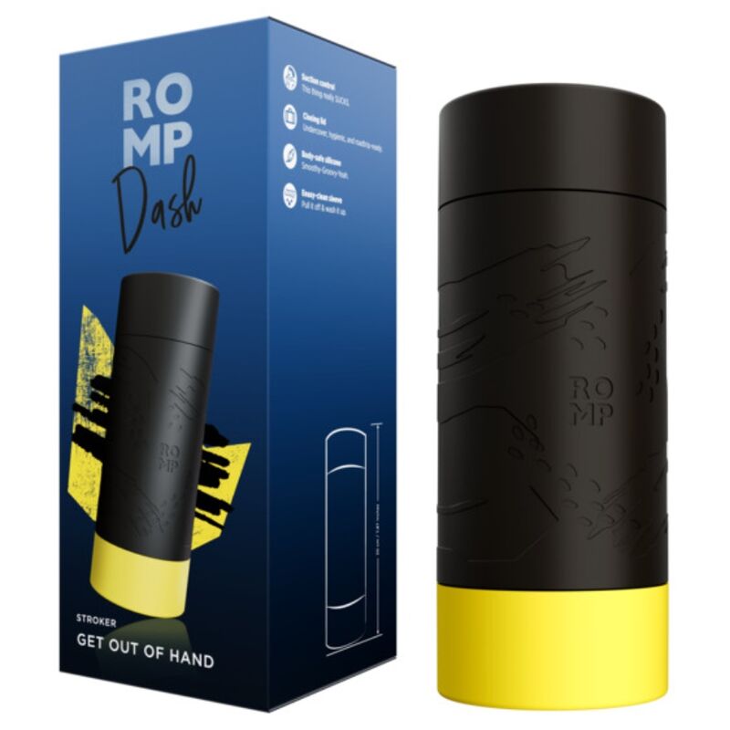 ROMP – Dash Masturbador Masculino Com Controle De Sucção 20 Cm - Image 8