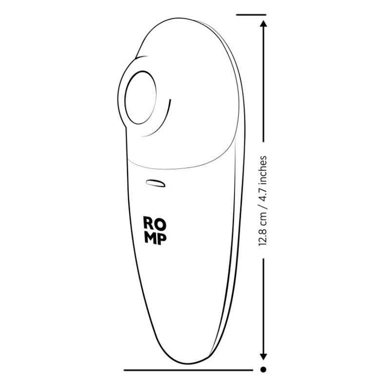 ROMP – Switch X Estimulador Clitorial 6 Níveis Laranja - Image 10