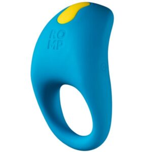 ROMP – Juke Anel Peniano De Silicone Com Vibrador Para Estimulação Clitórica