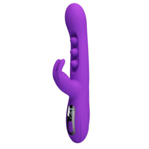 HIGH TECH – Pretty Love - Vibrador Sabien Rabbit Com Estimulação Por Toque E Led Roxo