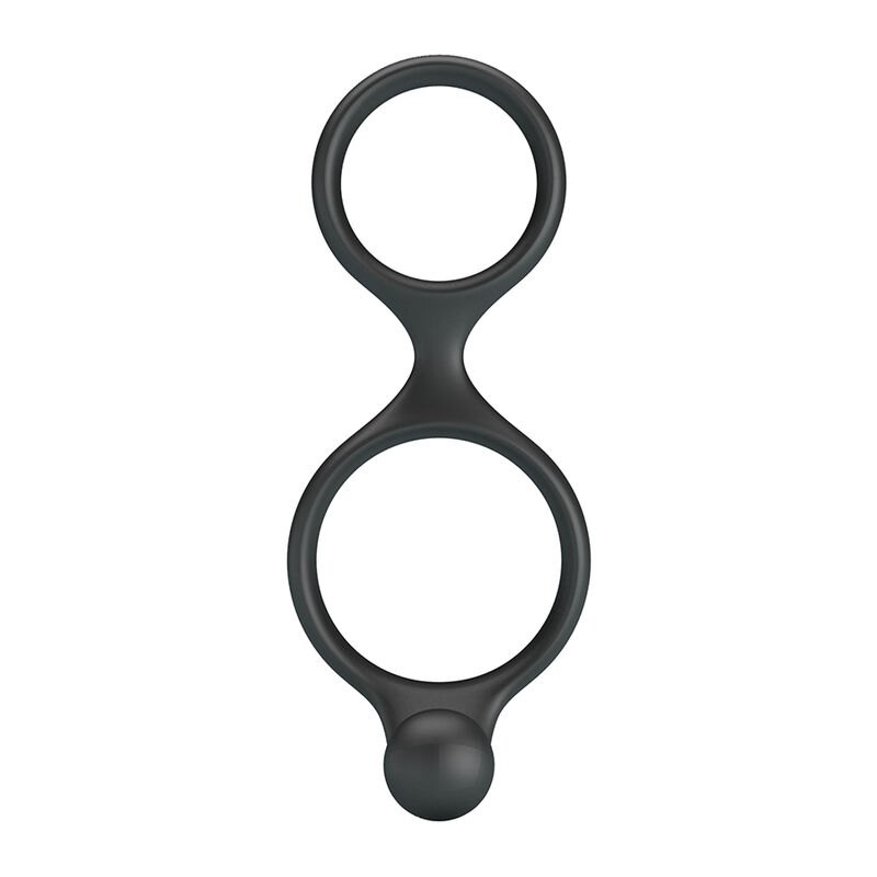 CRAZY BULL – Anel Duplo Florian Para Pênis E Testículos Preto - Image 3