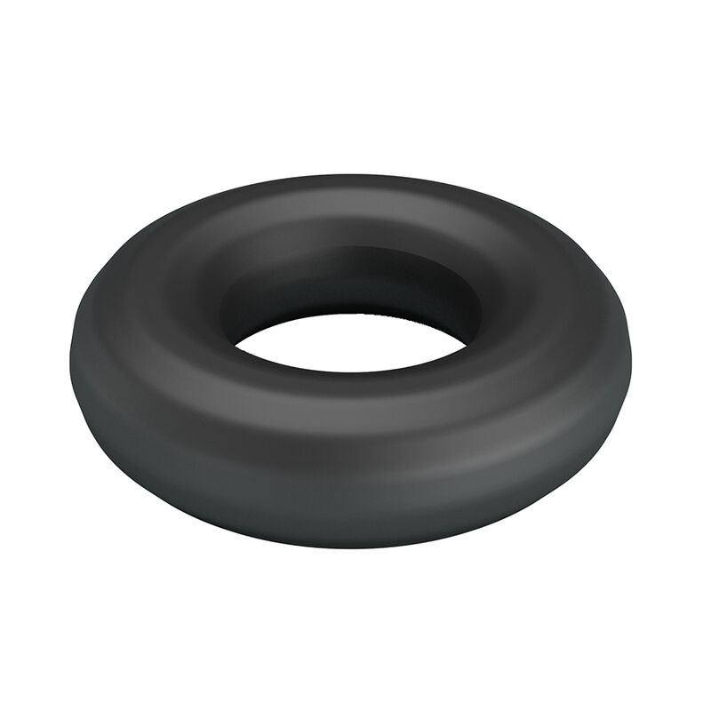 CRAZY BULL – Anel Peniano De Silicone Super Macio Urbano Preto - Image 3
