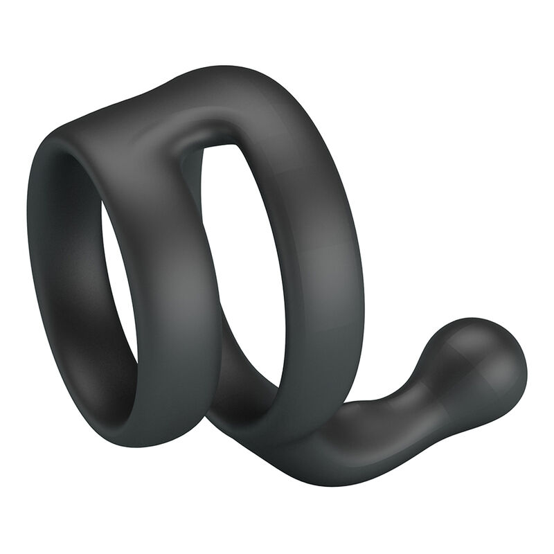 CRAZY BULL – Anel Duplo Para Pênis E Testículos Yancy Preto - Image 3