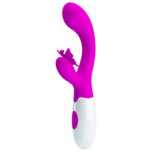 HIGH TECH – Pretty Love - Butterfly Kiss Vibrador Coelho Com 30 Funções Roxo