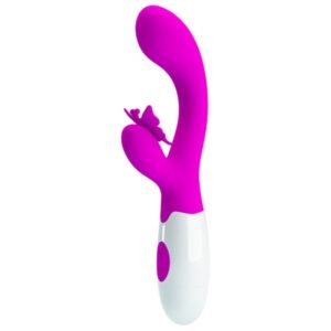 HIGH TECH – Pretty Love - Butterfly Kiss Vibrador Coelho Com 30 Funções Roxo