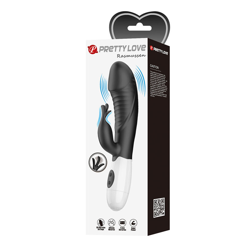 HIGH TECH – Pretty Love - Rasmussen Vibrador Coelho Com 30 Funções Preto - Image 11