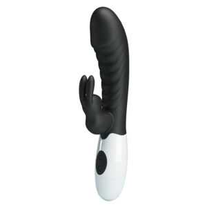 HIGH TECH – Pretty Love - Vibrador Coelho Naughty Bunny Com 30 Funções Preto