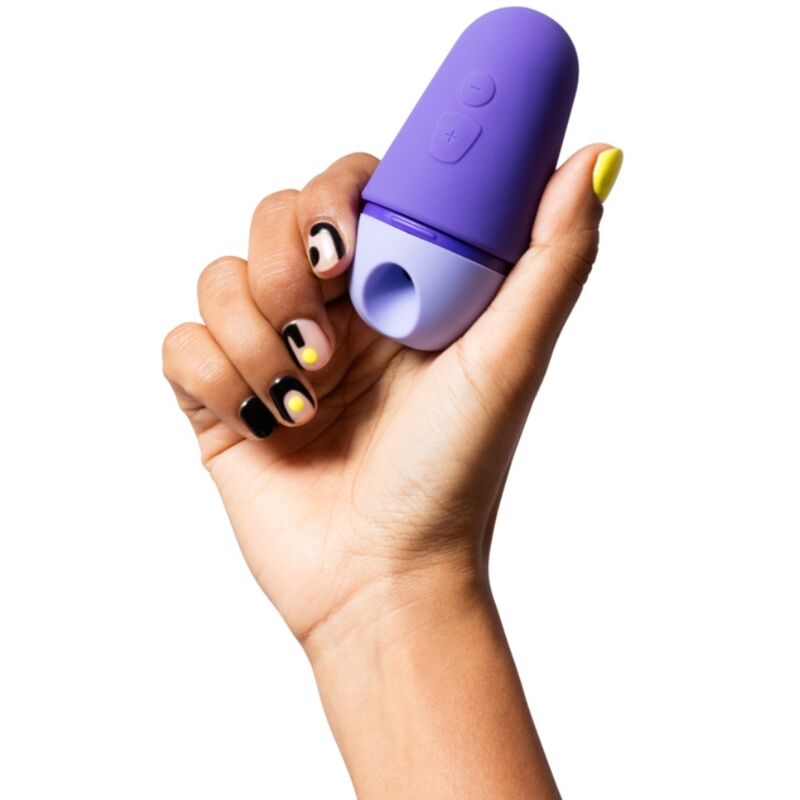 ROMP – Free X Estimulador Clitoriano Com Tampa, 10 Níveis, Recarregável, Roxo - Image 3