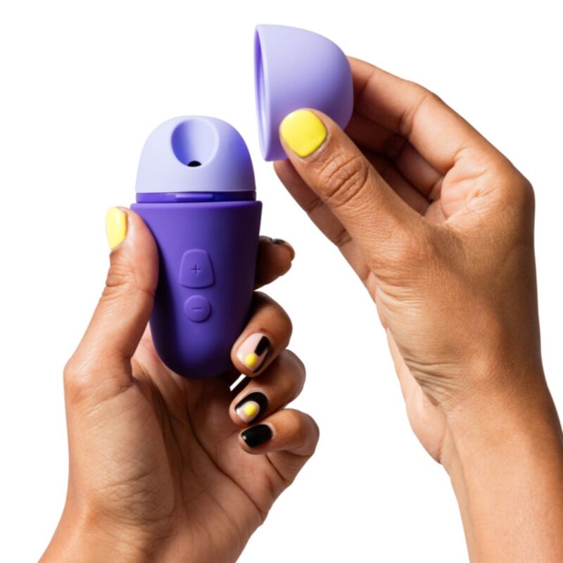 ROMP – Free X Estimulador Clitoriano Com Tampa, 10 Níveis, Recarregável, Roxo - Image 2