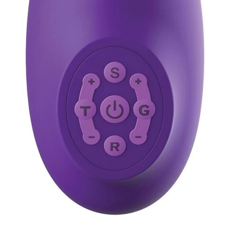 FANTASY FOR HER – Vibrador Rabbit Pro Plus Ultimate Pleasure Roxo 20,3 Cm - Image 3