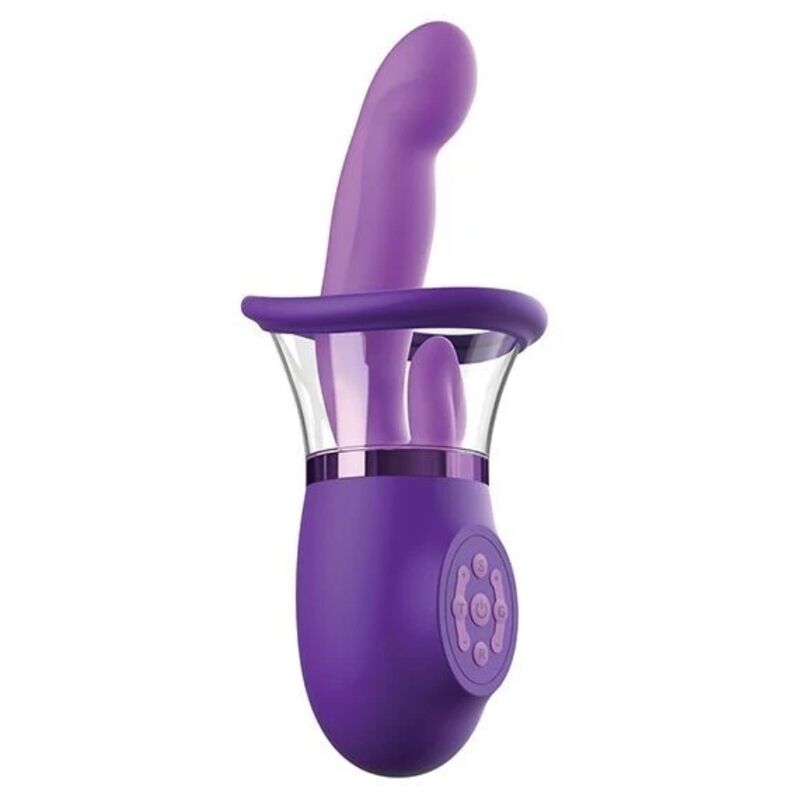 FANTASY FOR HER – Vibrador Rabbit Pro Plus Ultimate Pleasure Roxo 20,3 Cm - Image 2