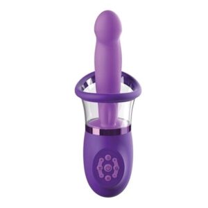 FANTASY FOR HER – Vibrador Rabbit Pro Plus Ultimate Pleasure Roxo 20,3 Cm