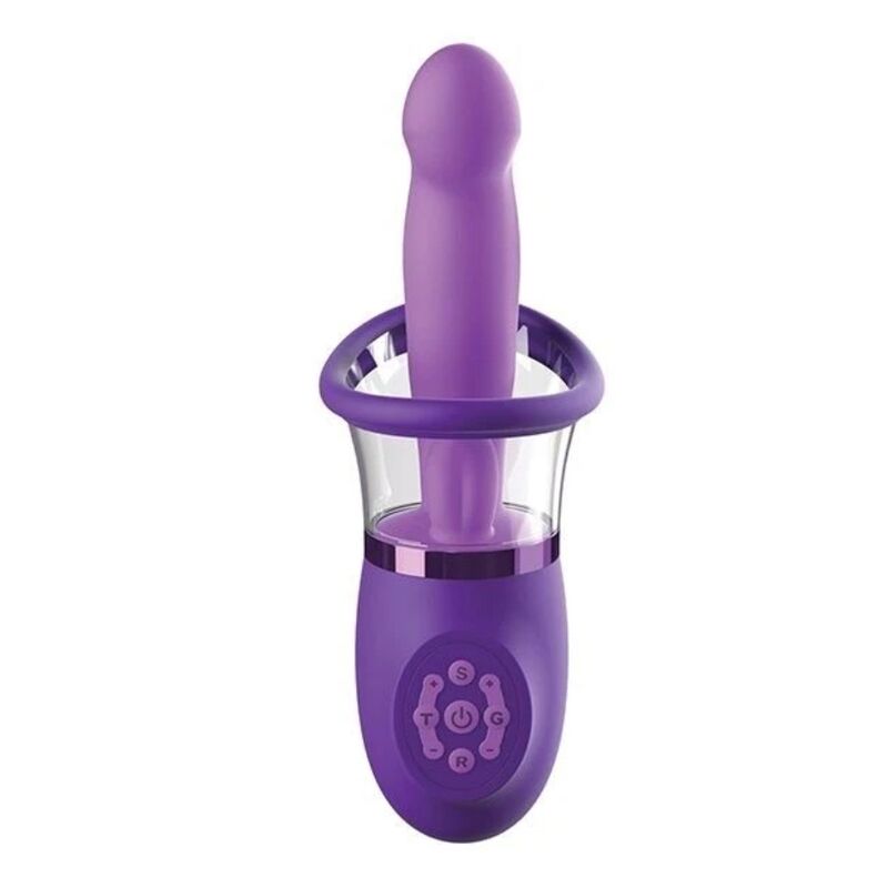 FANTASY FOR HER – Vibrador Rabbit Pro Plus Ultimate Pleasure Roxo 20,3 Cm