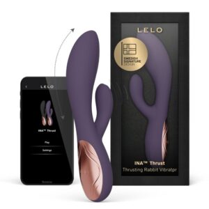LELO – Ina Thrust Rabbit Vibrador De Empurra Roxo
