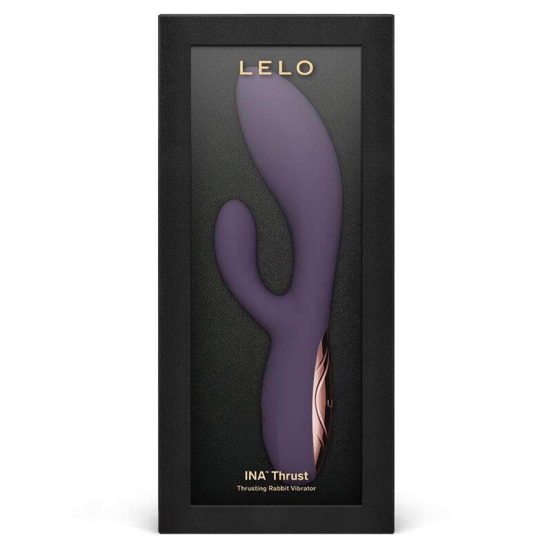 LELO – Ina Thrust Rabbit Vibrador De Empurra Roxo - Image 12