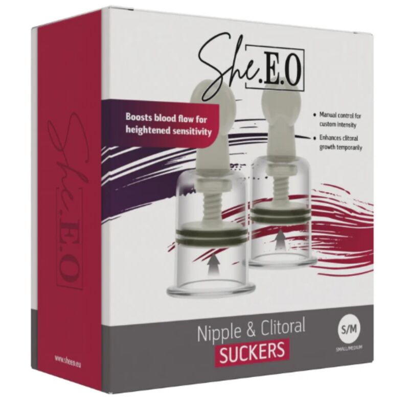 SHE.E.O – Ventosa Para Mamilo E Clitóris S/M - Image 5