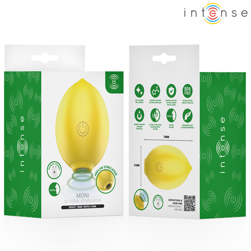 INTENSE FUN TOYS – Intense - Moni Lemon Estimulador De Sucção Do Clitóris - Image 9