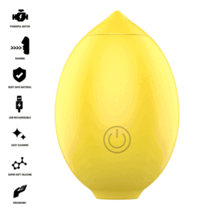 INTENSE FUN TOYS – Intense - Moni Lemon Estimulador De Sucção Do Clitóris