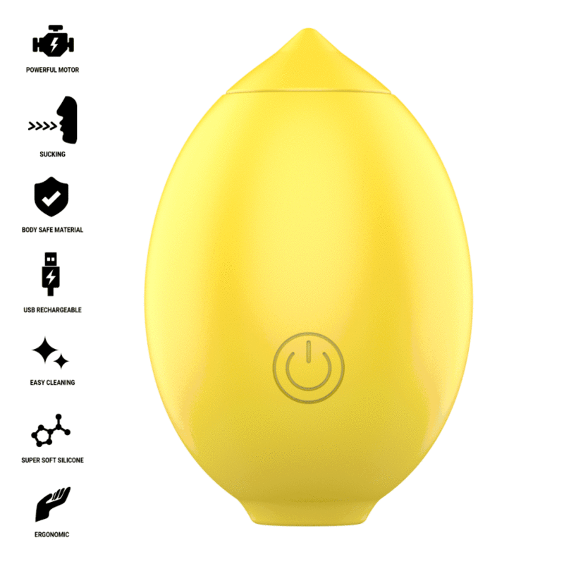 INTENSE FUN TOYS – Intense - Moni Lemon Estimulador De Sucção Do Clitóris