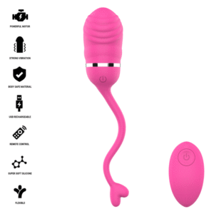 INTENSE REMOTE CONTROL – Intense - Sookie Ovo Vibratório Com Controle Remoto Rosa