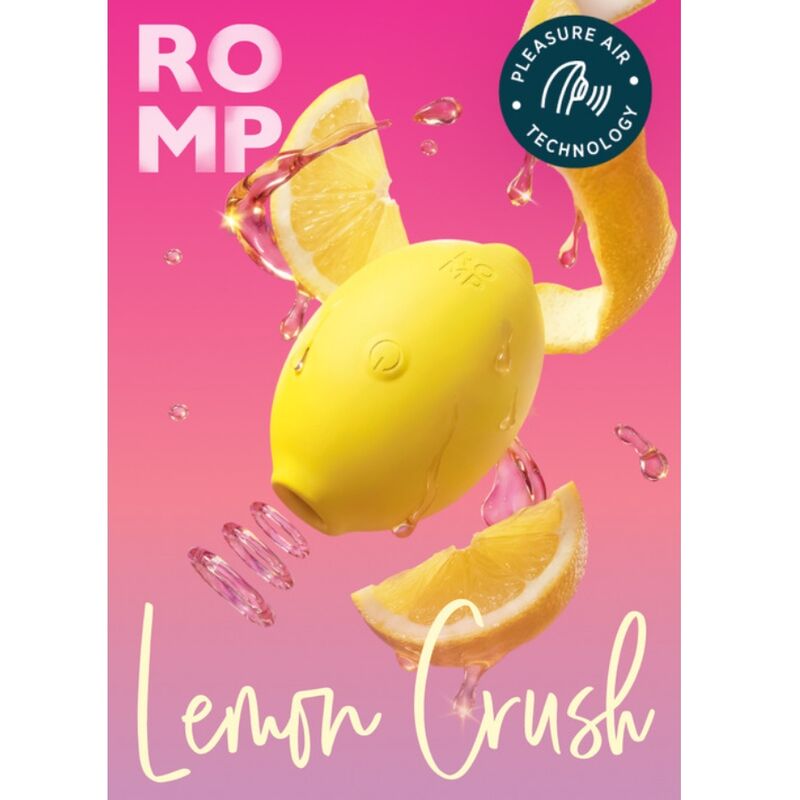 ROMP – Lemon Crush Pleasure Air Estimulador Clitórico Amarelo - Image 13