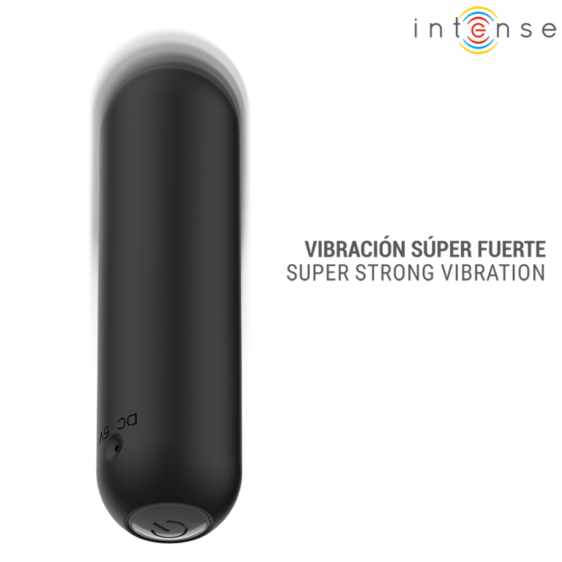 INTENSE REMOTE CONTROL – Intense - Judy Vibrador Bullet Recarregável Com Controle Remoto Preto - Image 4