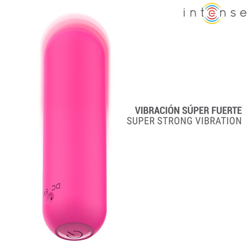 INTENSE REMOTE CONTROL – Intense - Judy Vibrador Bullet Recarregável Com Controle Remoto Rosa - Image 3