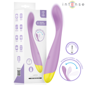 INTENSE HIGH TECH – Intense - Lucca Estimulador De Ponto G Flexível Recarregável Via Usb