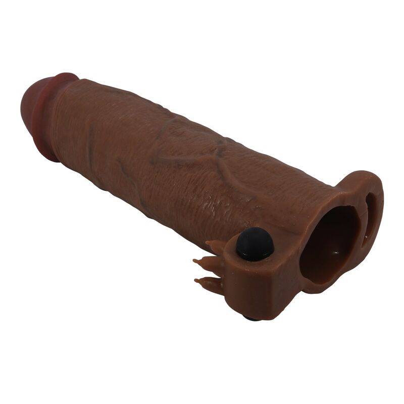DILDOS – Pretty Love - Capa Vibratória Para Pênis Xerxes 22 Cm Ø 4,5 Cm Marrom - Image 3