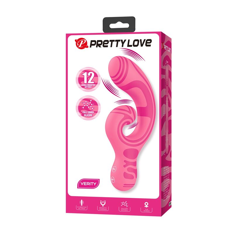 HIGH TECH – Pretty Love - Verity Massageador De Duas Pontas Recarregável Por Usb - Image 9