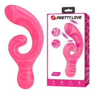 HIGH TECH – Pretty Love - Verity Massageador De Duas Pontas Recarregável Por Usb