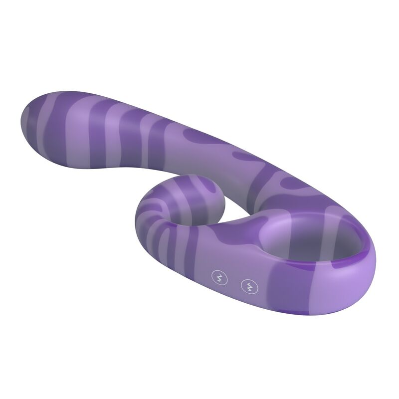 HIGH TECH – Pretty Love - Summer Vibrador De Duas Pontas Com Alça 19 Cm Ø 3,5 Cm Roxo - Image 4