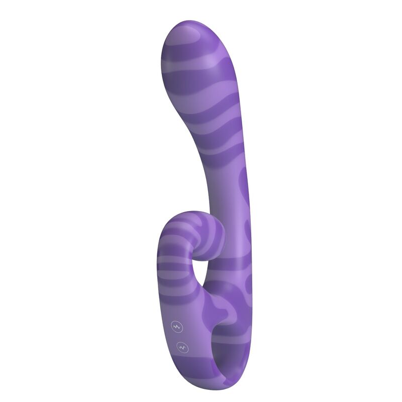 HIGH TECH – Pretty Love - Summer Vibrador De Duas Pontas Com Alça 19 Cm Ø 3,5 Cm Roxo - Image 6