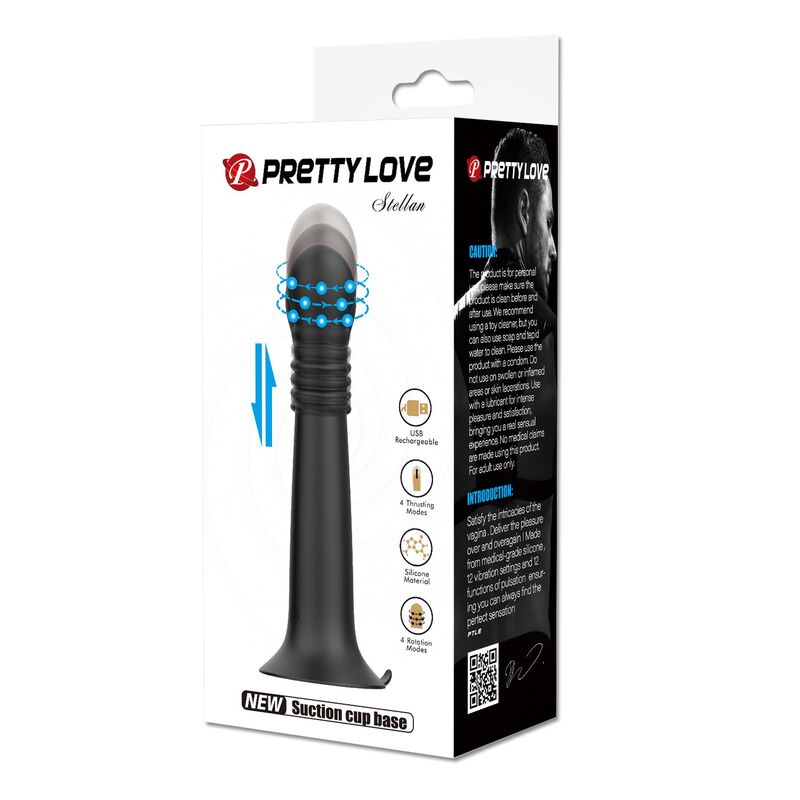 HIGH TECH – Pretty Love - Stella Massageador Rotativo E De Impulsão Recarregável Por Usb - Image 2