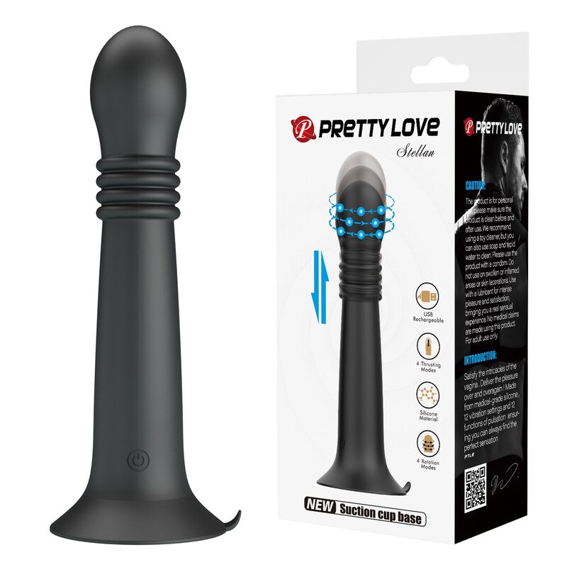 HIGH TECH – Pretty Love - Stella Massageador Rotativo E De Impulsão Recarregável Por Usb - Image 8
