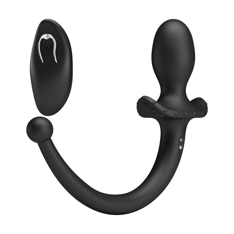 MR PLAY – Vibrador Anal E Períneo Com Controle Remoto Sem Fio, Preto - Image 3