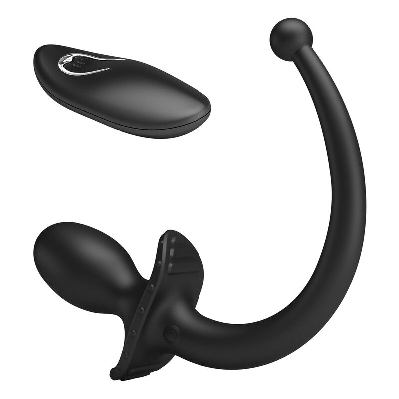 MR PLAY – Vibrador Anal E Períneo Com Controle Remoto Sem Fio, Preto - Image 7
