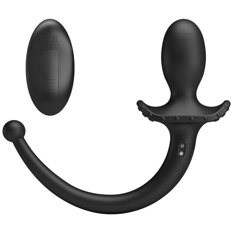 MR PLAY – Vibrador Anal E Períneo Com Controle Remoto Sem Fio, Preto - Image 5