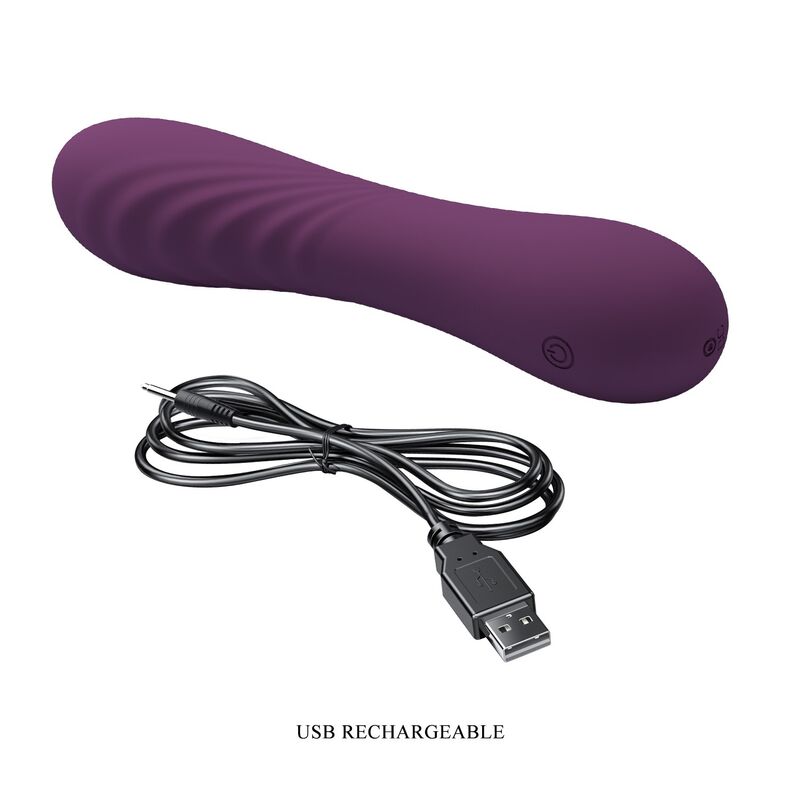 HIGH TECH – Pretty Love - Vibrador Recarregável Alexisrose Com 10 Funções - Roxo - Image 8