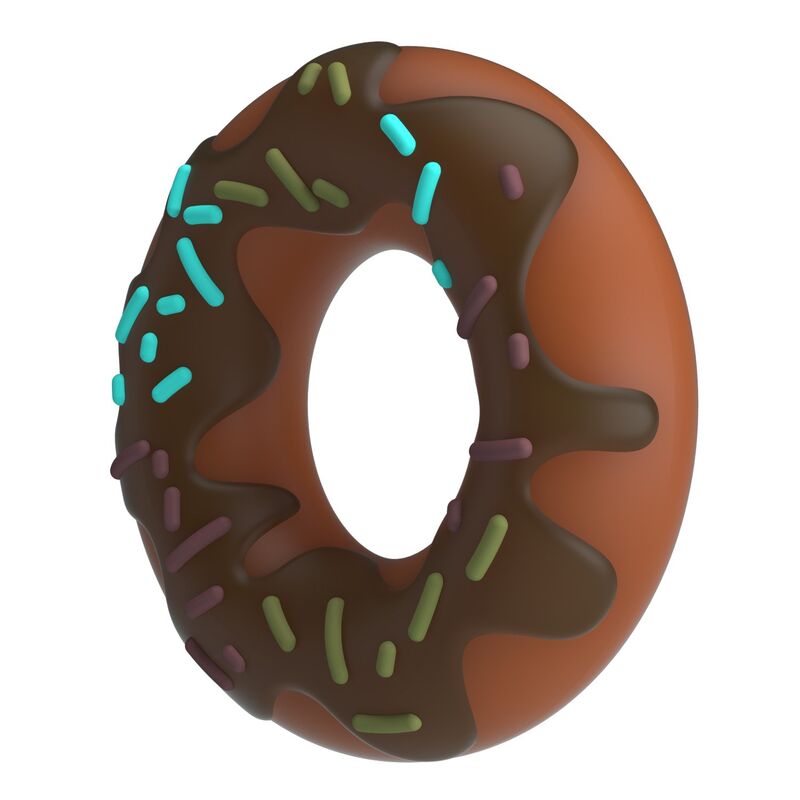 FOR HIM – Pretty Love - Anel De Pênis Super Donut Marrom - Image 3