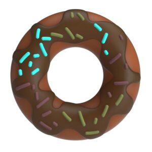 FOR HIM – Pretty Love - Anel De Pênis Super Donut Marrom