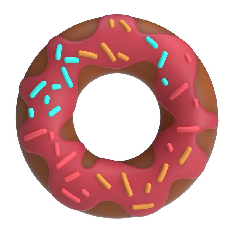FOR HIM – Pretty Love - Anel Peniano Super Donut Rosa