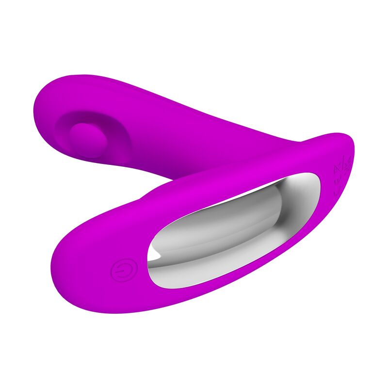 HIGH TECH – Pretty Love - Massageador De Próstata Recarregável Bauer Com 12 Modos - Roxo - Image 6