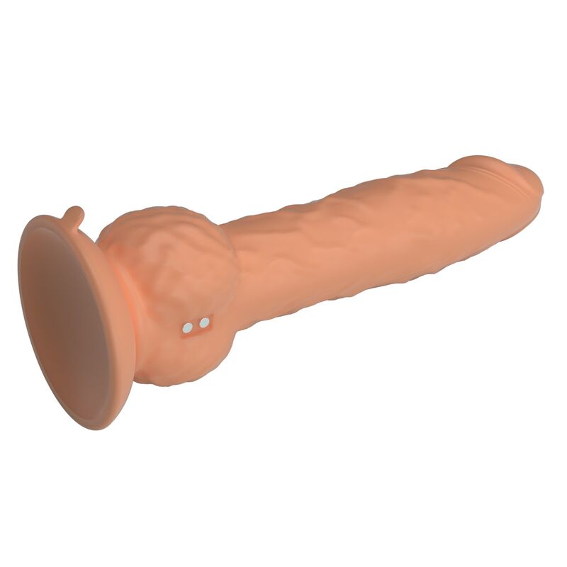 DILDOS – Pretty Love - Eren Dildo Vibratório Com Empurração 20,5 Cm Ø 4,5 Cm Natural - Image 6