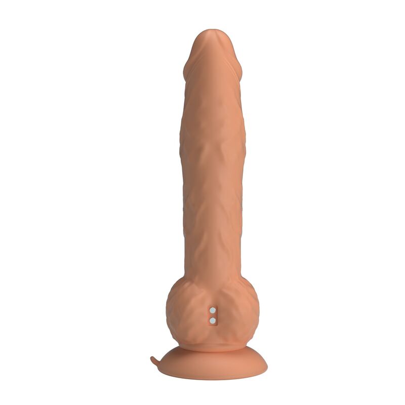 DILDOS – Pretty Love - Eren Dildo Vibratório Com Empurração 20,5 Cm Ø 4,5 Cm Natural - Image 2