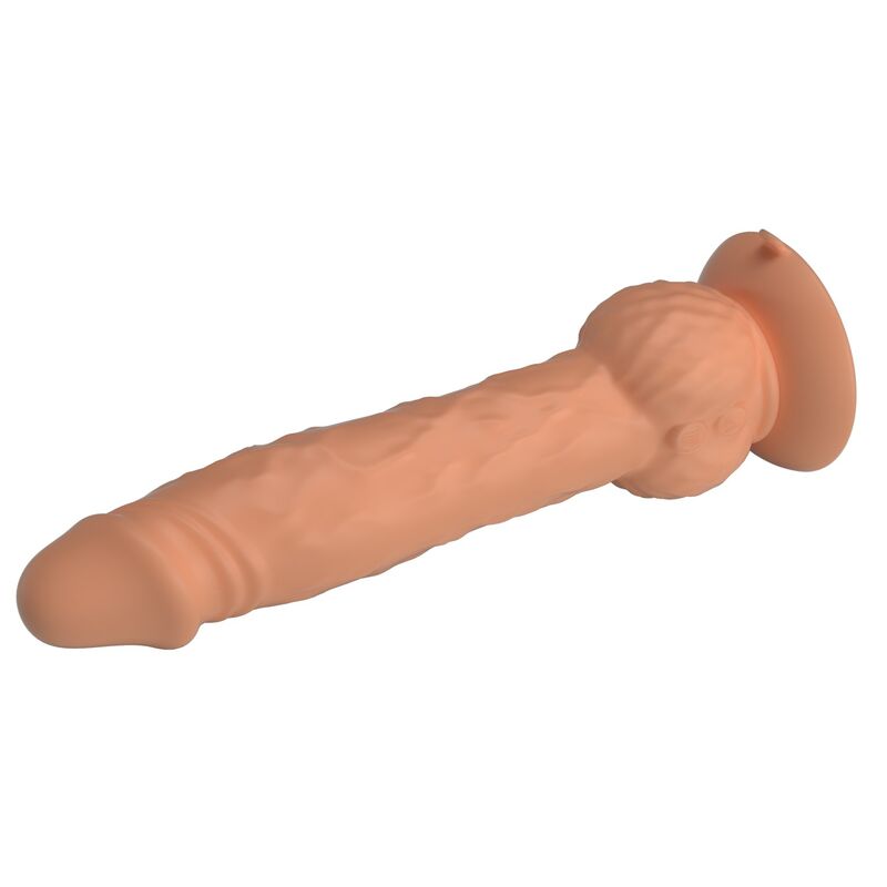 DILDOS – Pretty Love - Eren Dildo Vibratório Com Empurração 20,5 Cm Ø 4,5 Cm Natural - Image 5